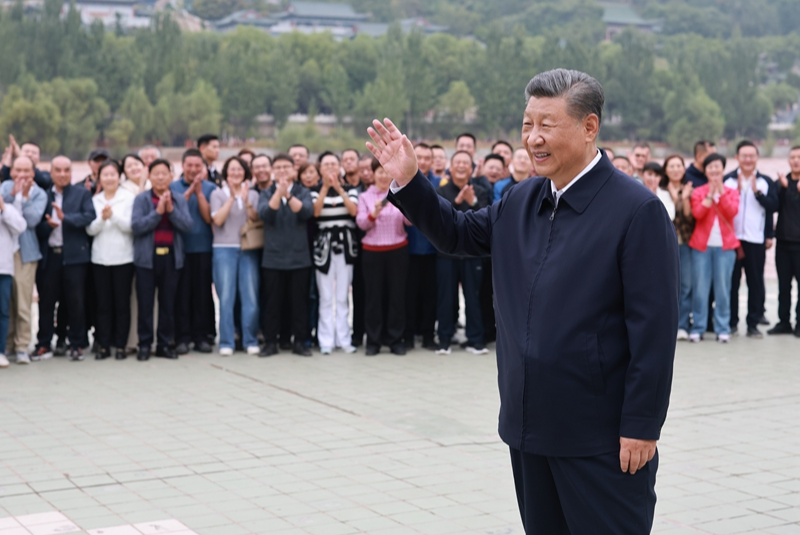 習(xí)近平在甘肅考察時(shí)強(qiáng)調(diào) 深化改革勇于創(chuàng)新苦干實(shí)干富民興隴 奮力譜寫中國式現(xiàn)代化甘肅篇章 途中在陜西寶雞考察